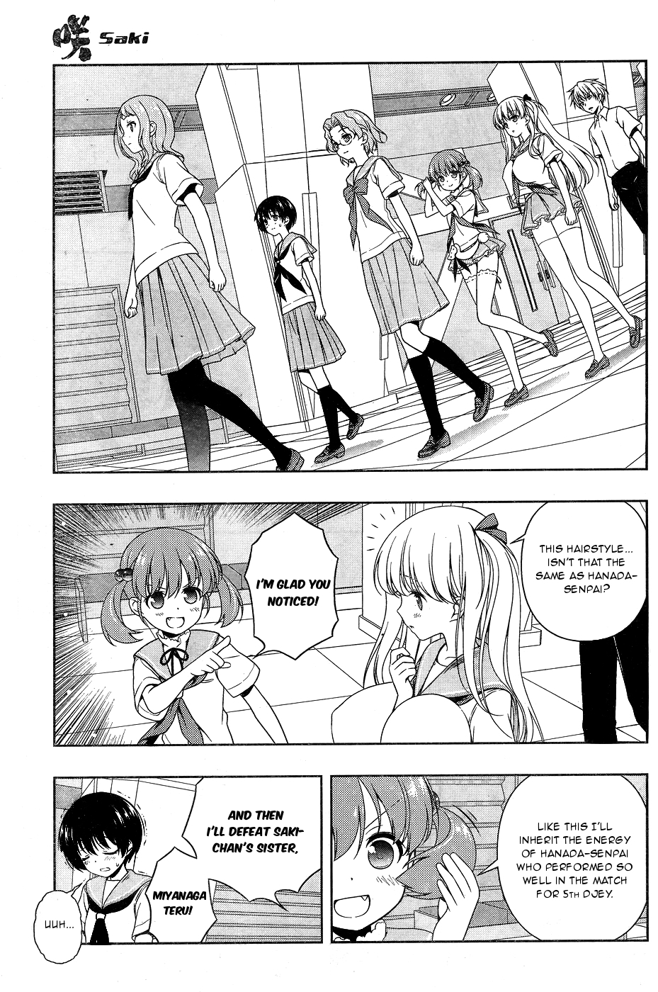 Saki Chapter 166 page 13 - Chapter 166: Chance Meeting