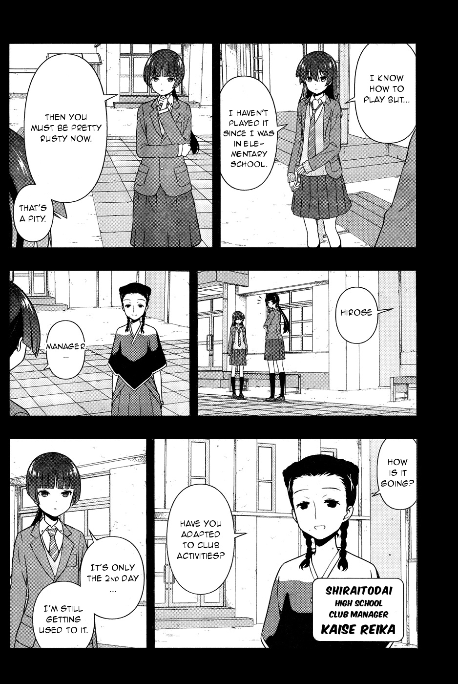 Saki Chapter 168 page 11 - Chapter 168: Beginning
