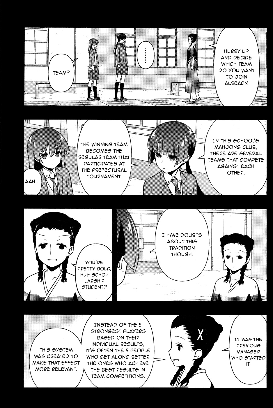 Saki Chapter 168 page 12 - Chapter 168: Beginning