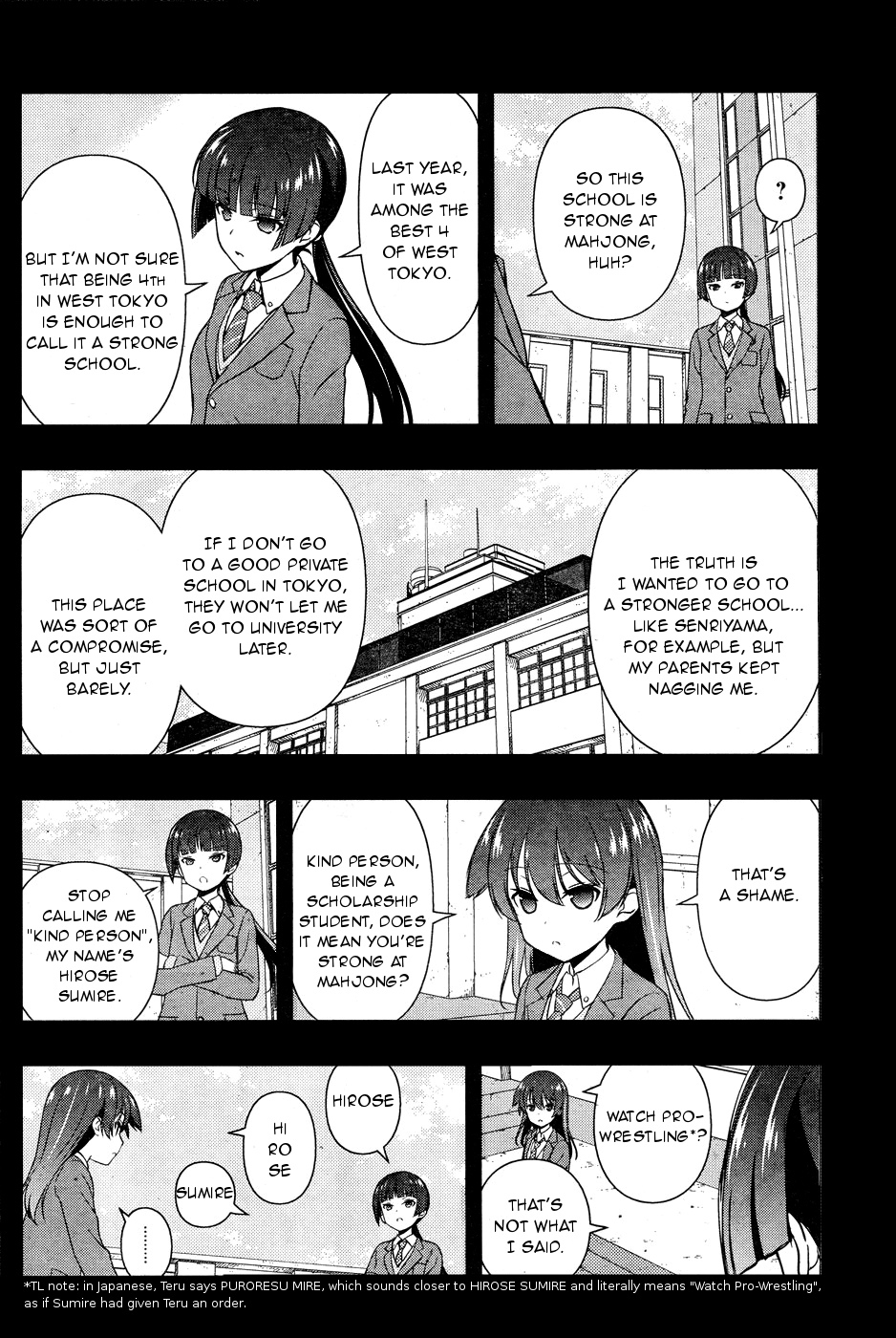 Saki Chapter 168 page 9 - Chapter 168: Beginning