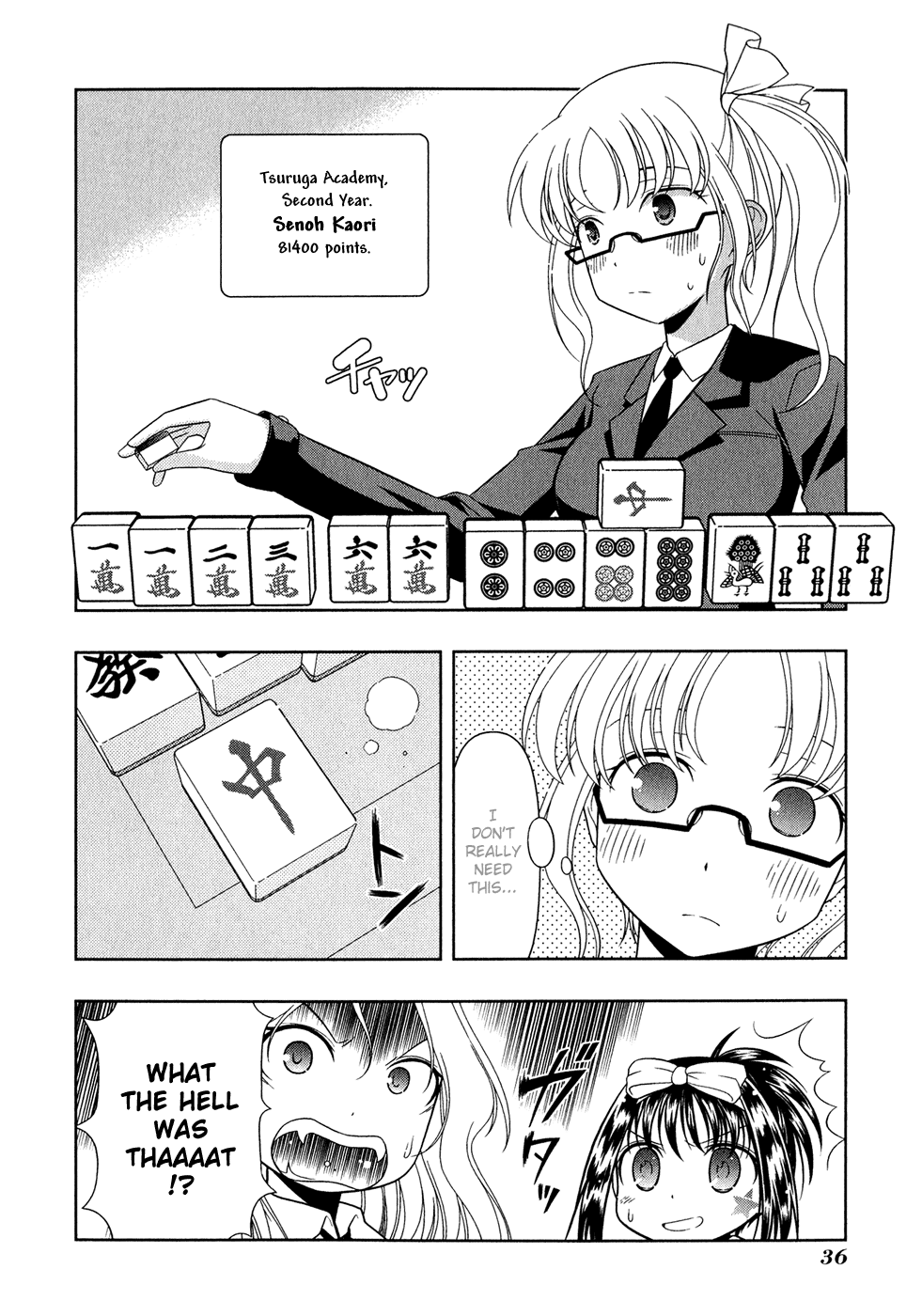 Saki Chapter 17 page 9 - Chapter 17: Amateur