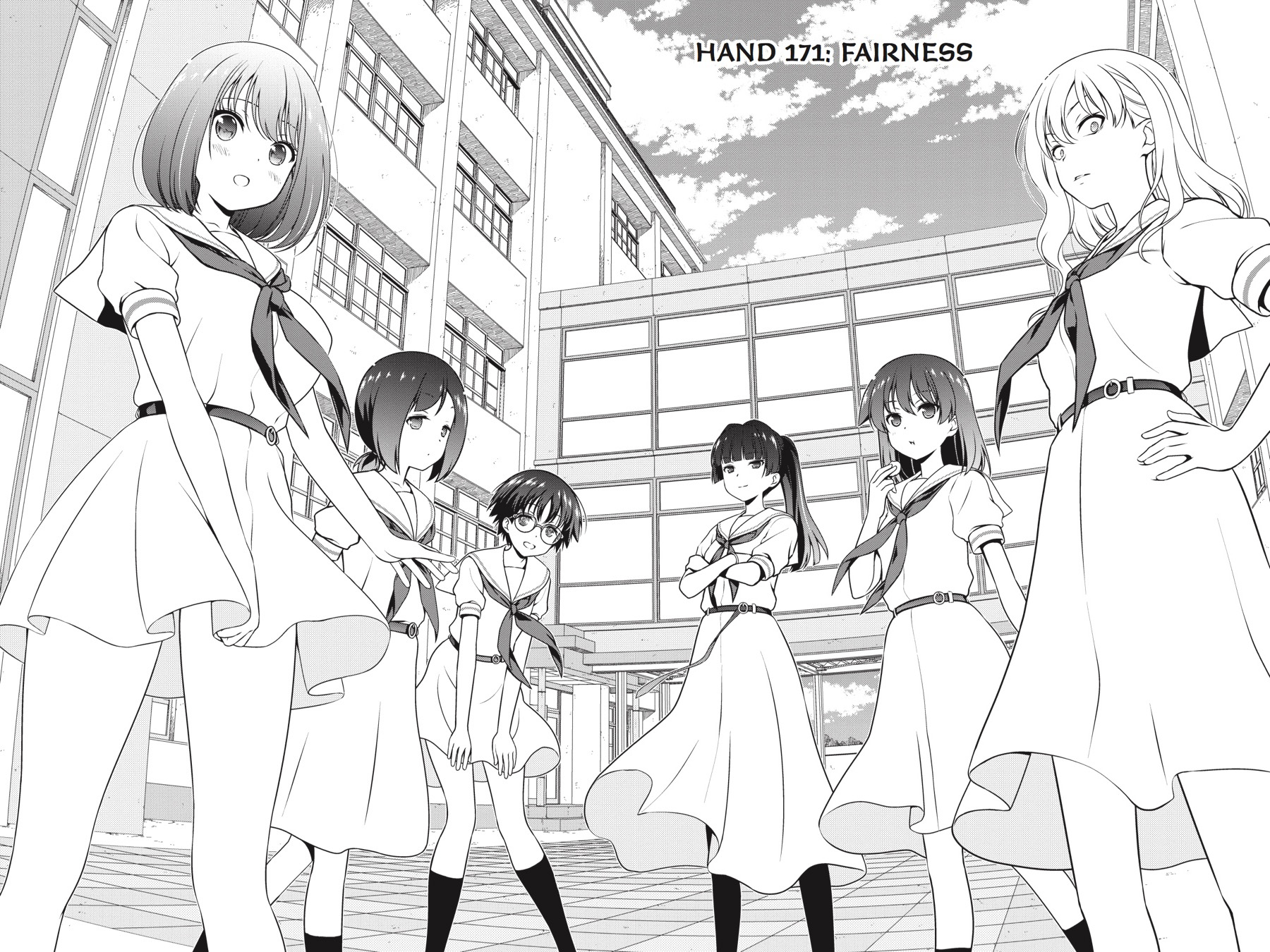 Saki Chapter 171 page 2 - Chapter 171: Hand 171