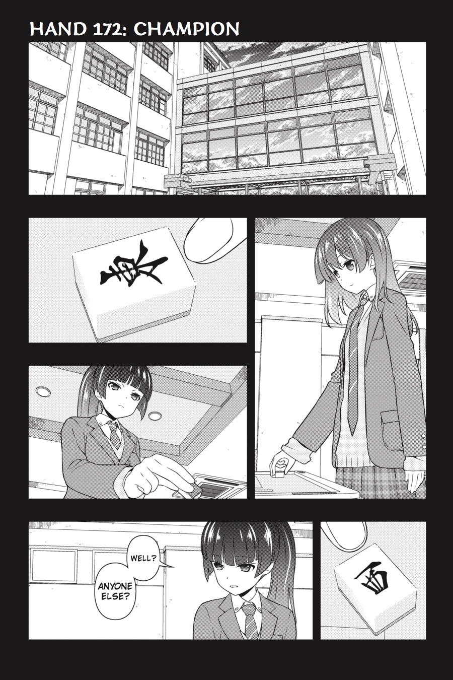 Saki Chapter 172 page 1 - Chapter 172: Hand 172