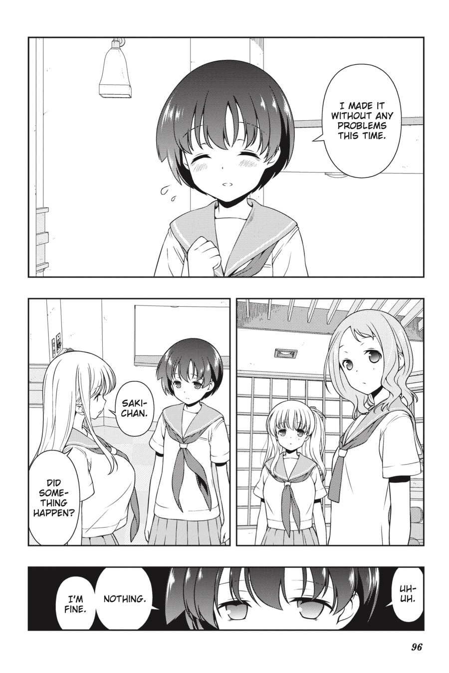 Saki Chapter 172 page 12 - Chapter 172: Hand 172