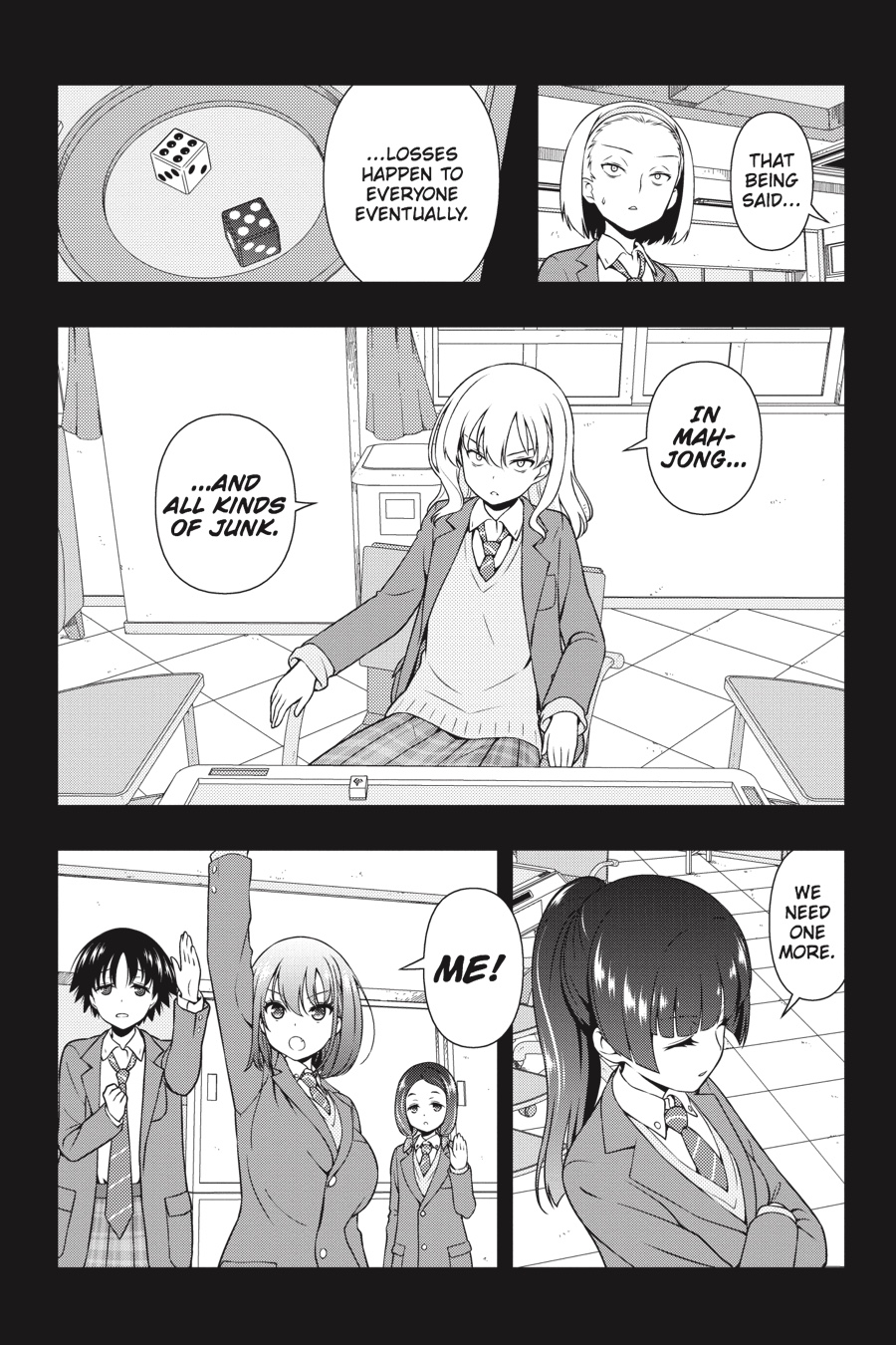 Saki Chapter 172 page 3 - Chapter 172: Hand 172