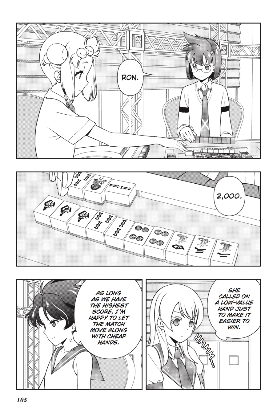 Saki Chapter 173 page 4 - Chapter 173: Hand 173