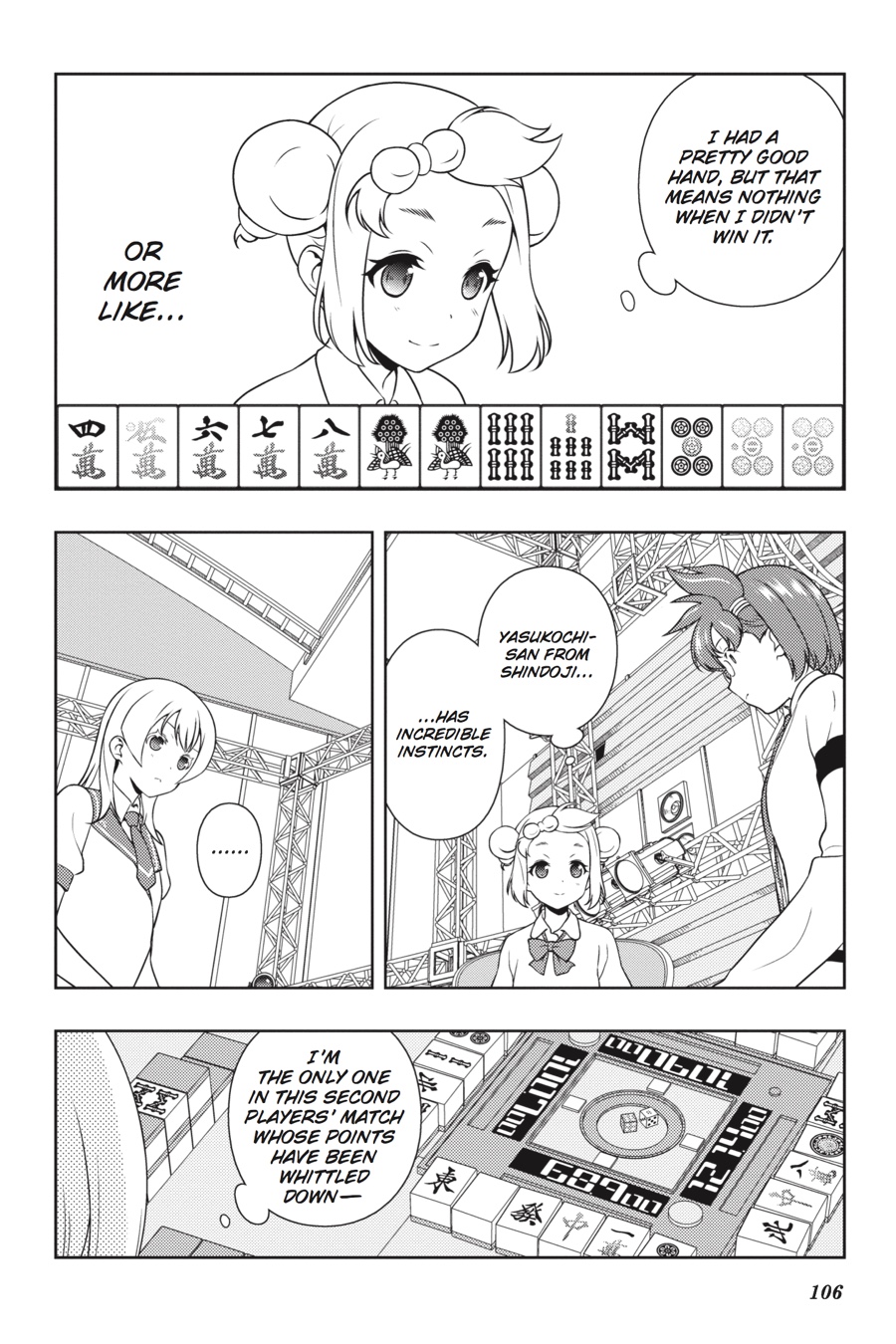 Saki Chapter 173 page 5 - Chapter 173: Hand 173
