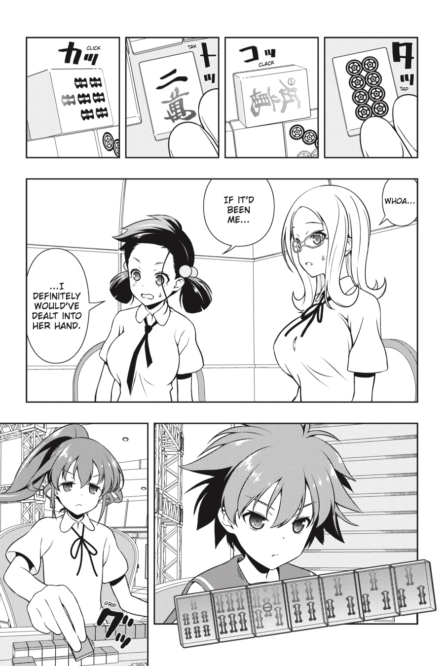 Saki Chapter 174 page 14 - Chapter 174: Hand 174