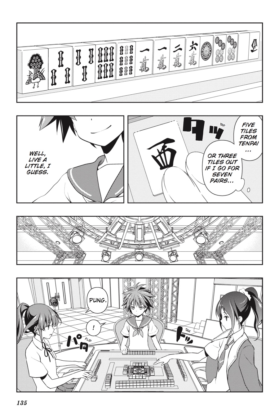 Saki Chapter 175 page 3 - Chapter 175: Hand 175