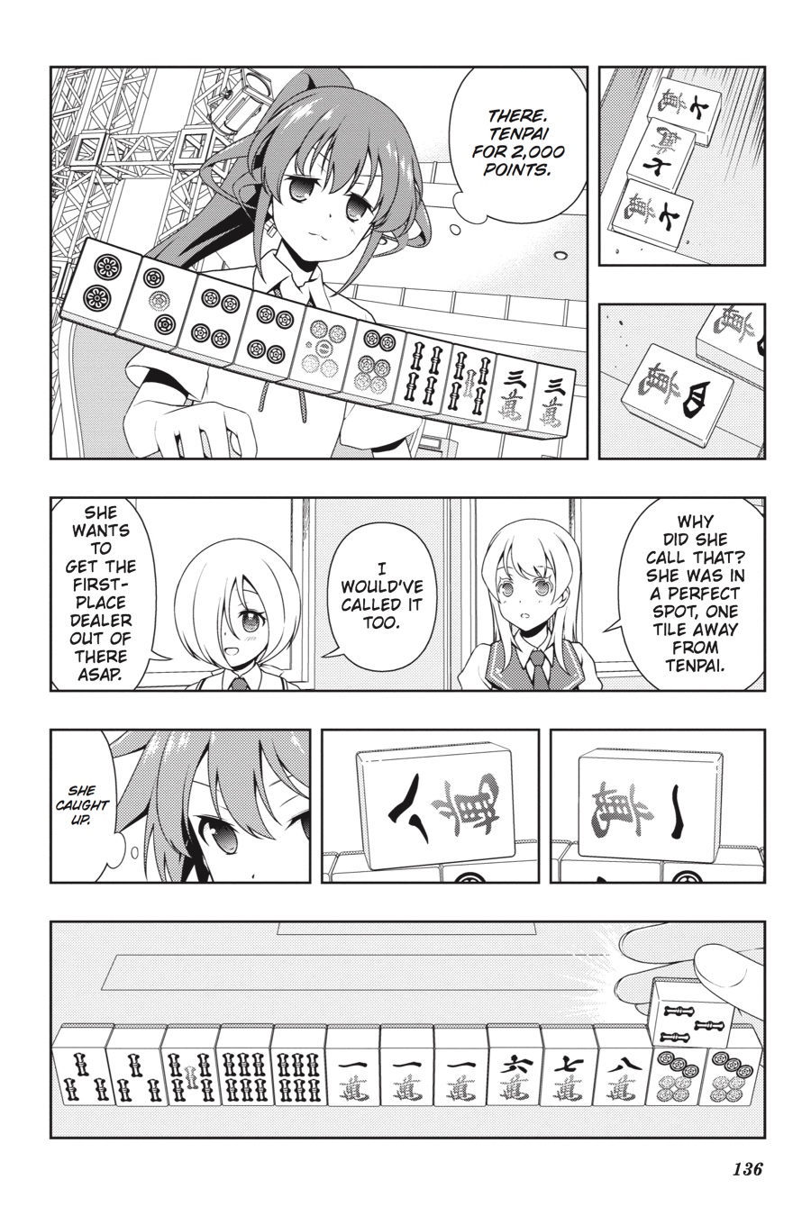 Saki Chapter 175 page 4 - Chapter 175: Hand 175
