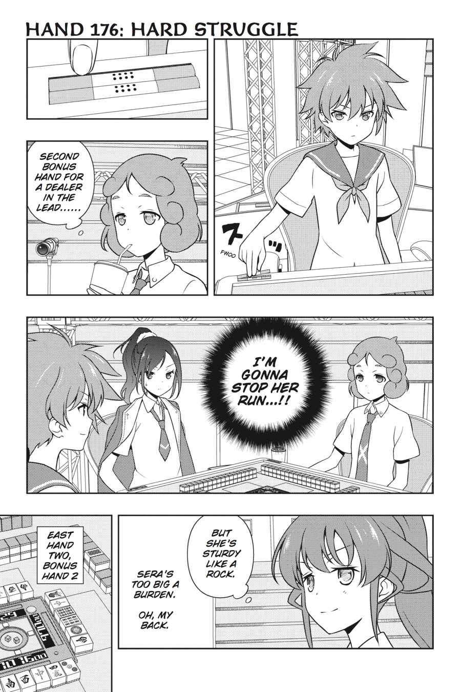 Saki Chapter 176 page 1 - Chapter 176: Hand 176