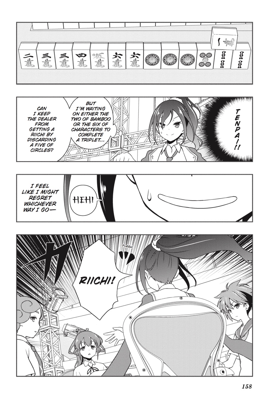 Saki Chapter 176 page 12 - Chapter 176: Hand 176