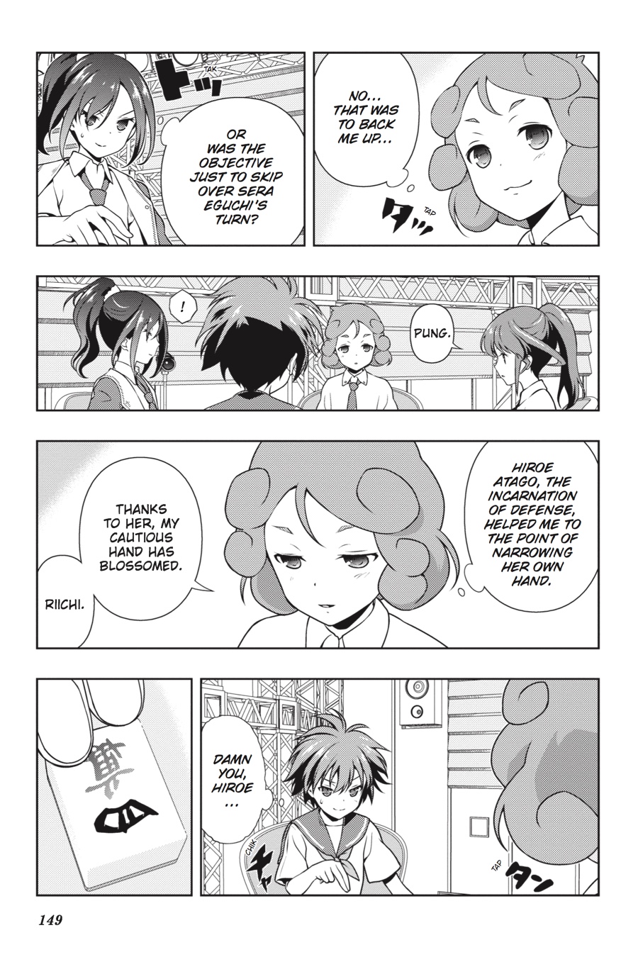 Saki Chapter 176 page 3 - Chapter 176: Hand 176