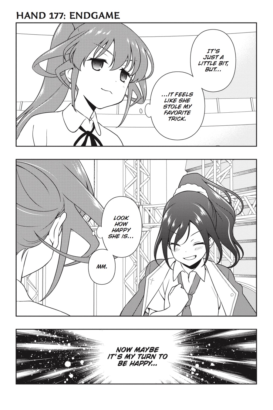 Saki Chapter 177 page 1 - Chapter 177: Hand 177