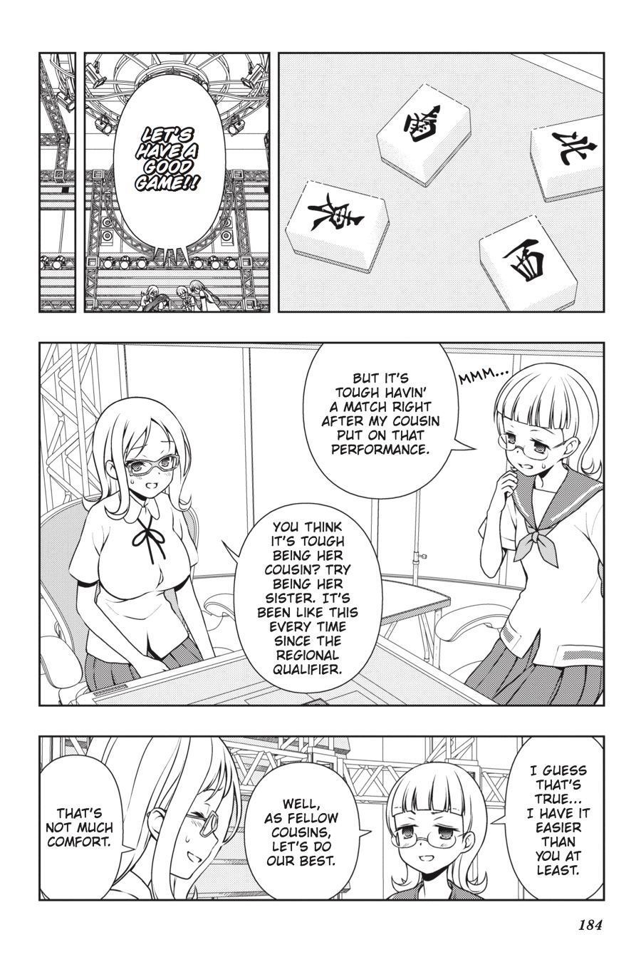 Saki Chapter 178 page 2 - Chapter 178: Hand 178