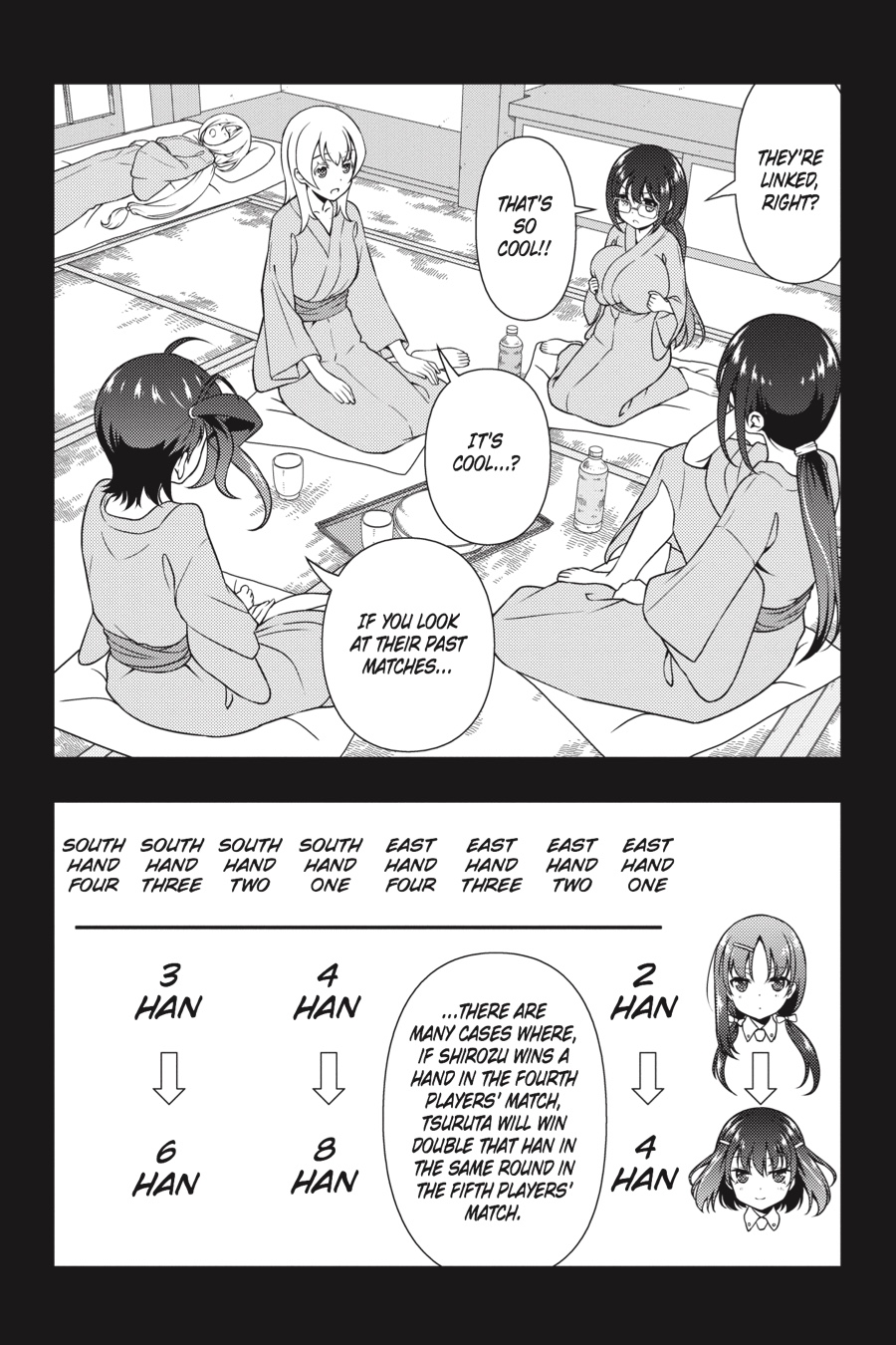 Saki Chapter 178 page 4 - Chapter 178: Hand 178