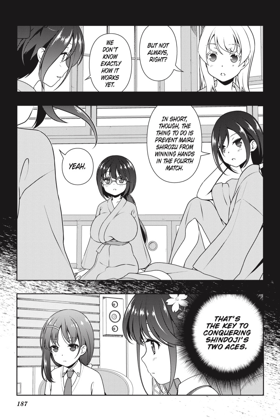 Saki Chapter 178 page 5 - Chapter 178: Hand 178