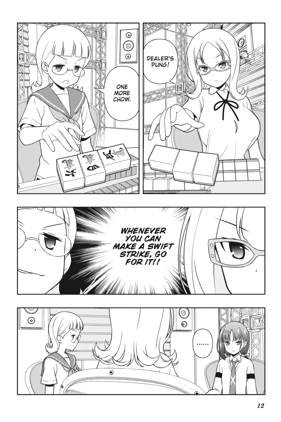 Saki Chapter 179 page 12 - Chapter 179: Hand 179