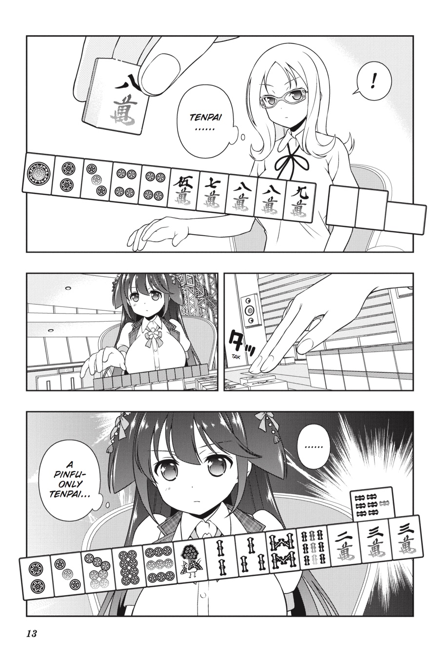 Saki Chapter 179 page 13 - Chapter 179: Hand 179