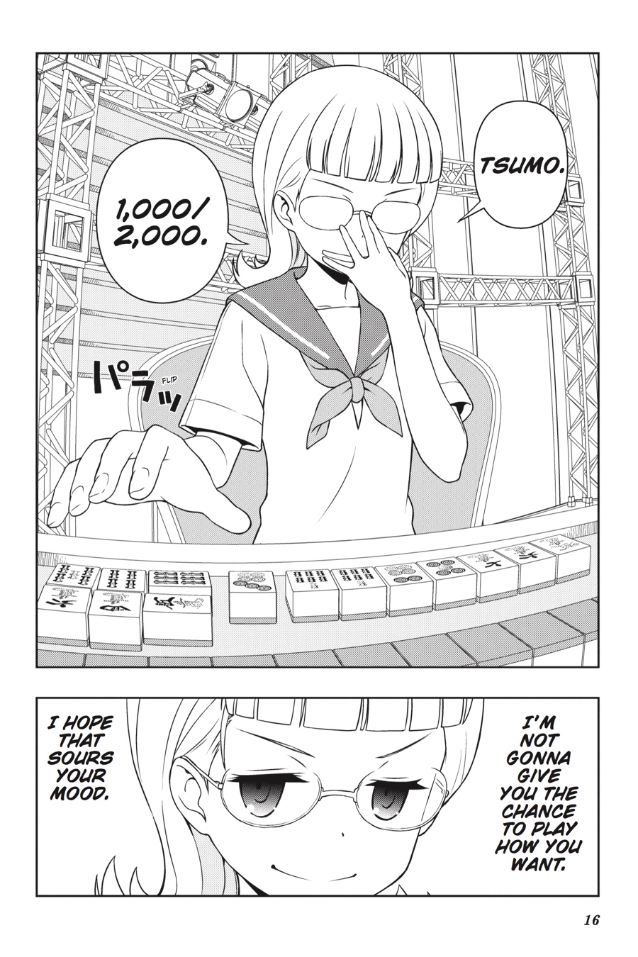 Saki Chapter 179 page 16 - Chapter 179: Hand 179