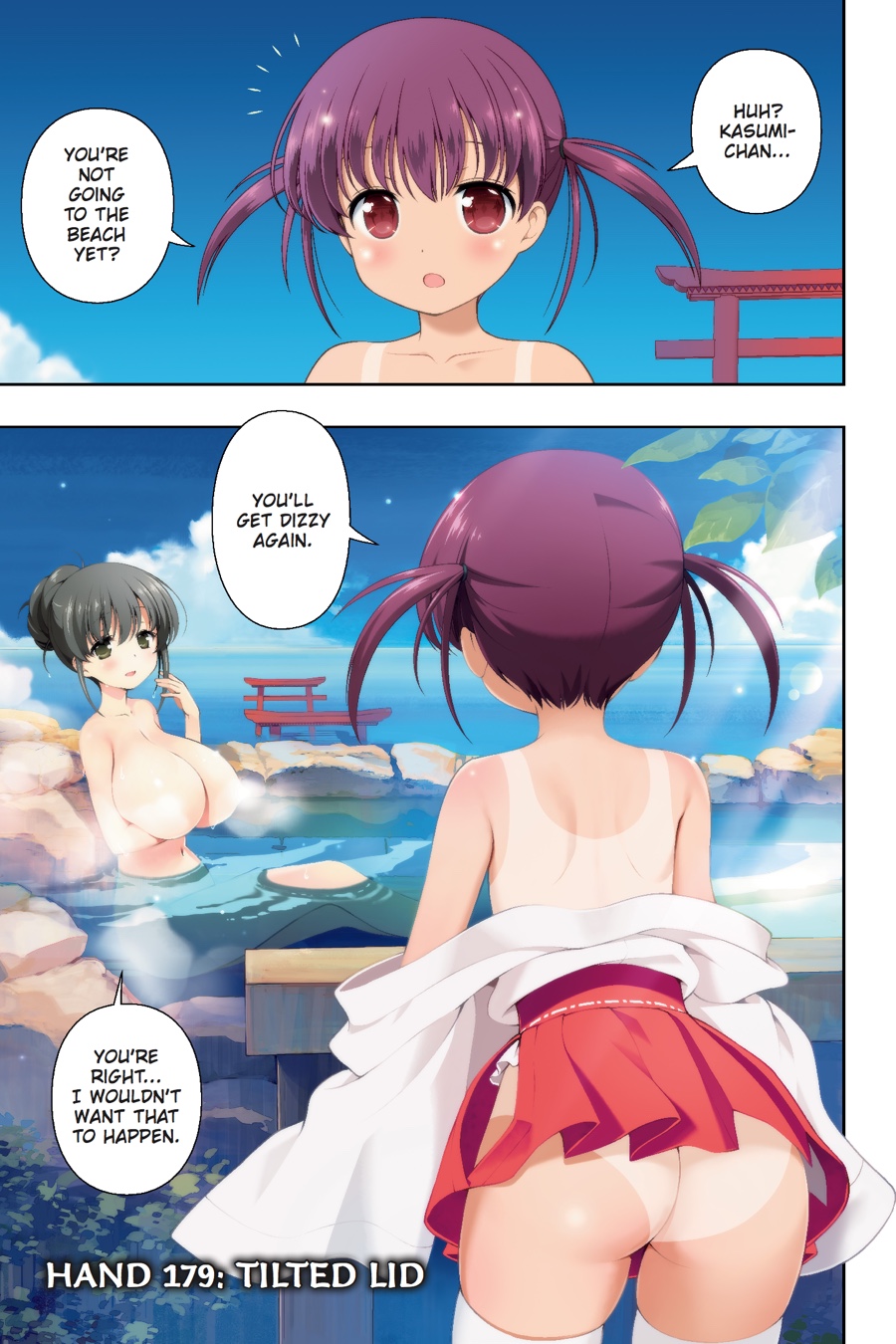Saki Chapter 179 page 2 - Chapter 179: Hand 179
