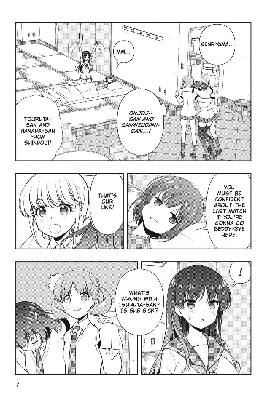 Saki Chapter 179 page 7 - Chapter 179: Hand 179