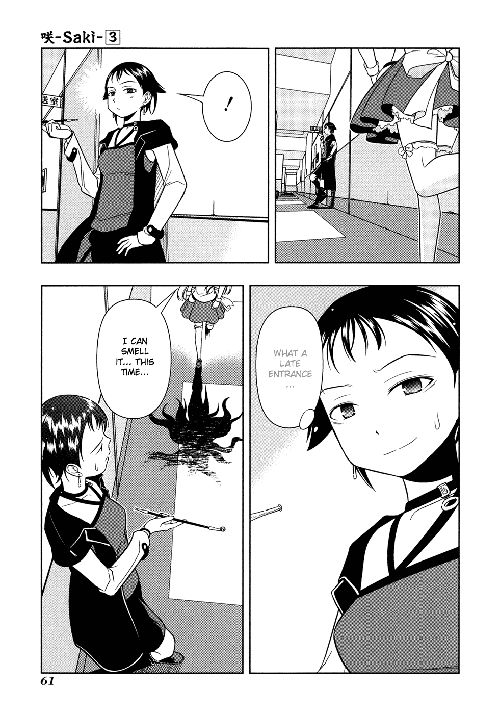 Saki Chapter 18 page 13 - Chapter 18: Stolen