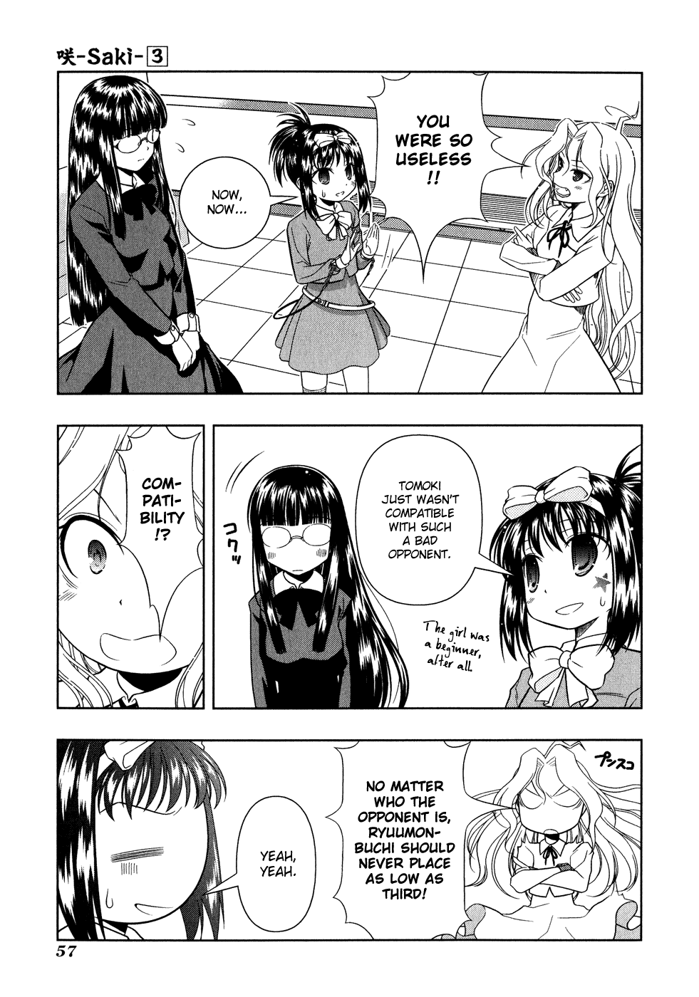 Saki Chapter 18 page 9 - Chapter 18: Stolen