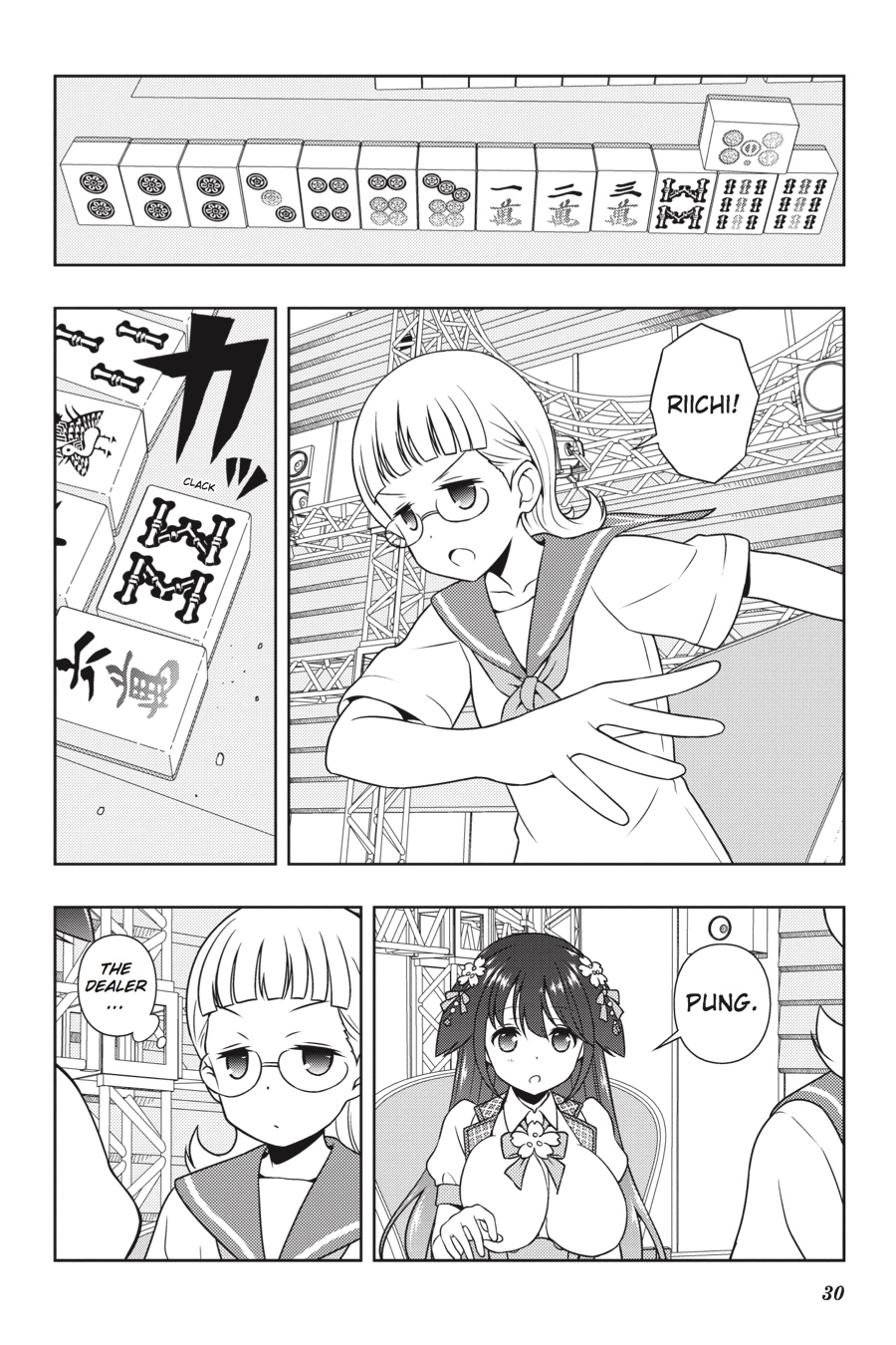 Saki Chapter 180 page 12 - Chapter 180: Hand 180