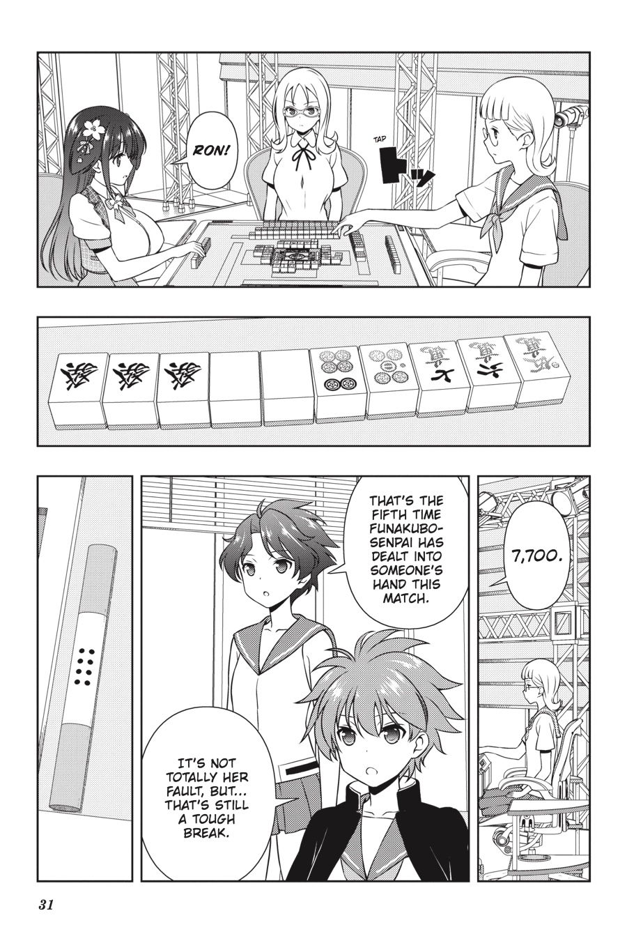 Saki Chapter 180 page 13 - Chapter 180: Hand 180