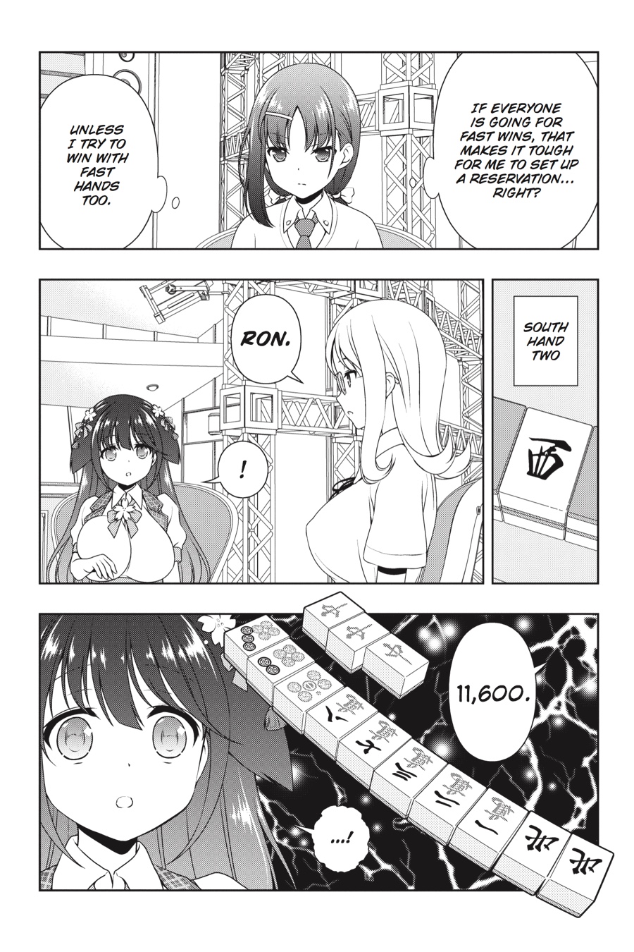 Saki Chapter 180 page 6 - Chapter 180: Hand 180