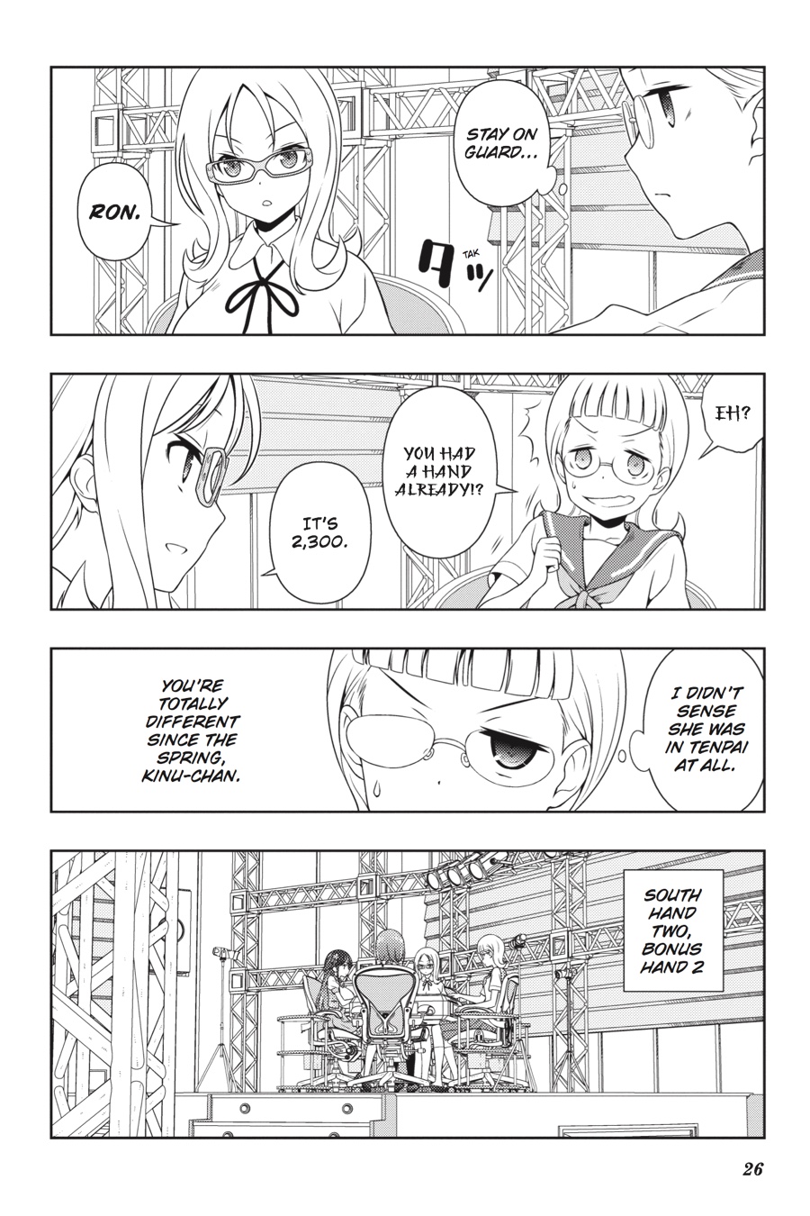 Saki Chapter 180 page 8 - Chapter 180: Hand 180