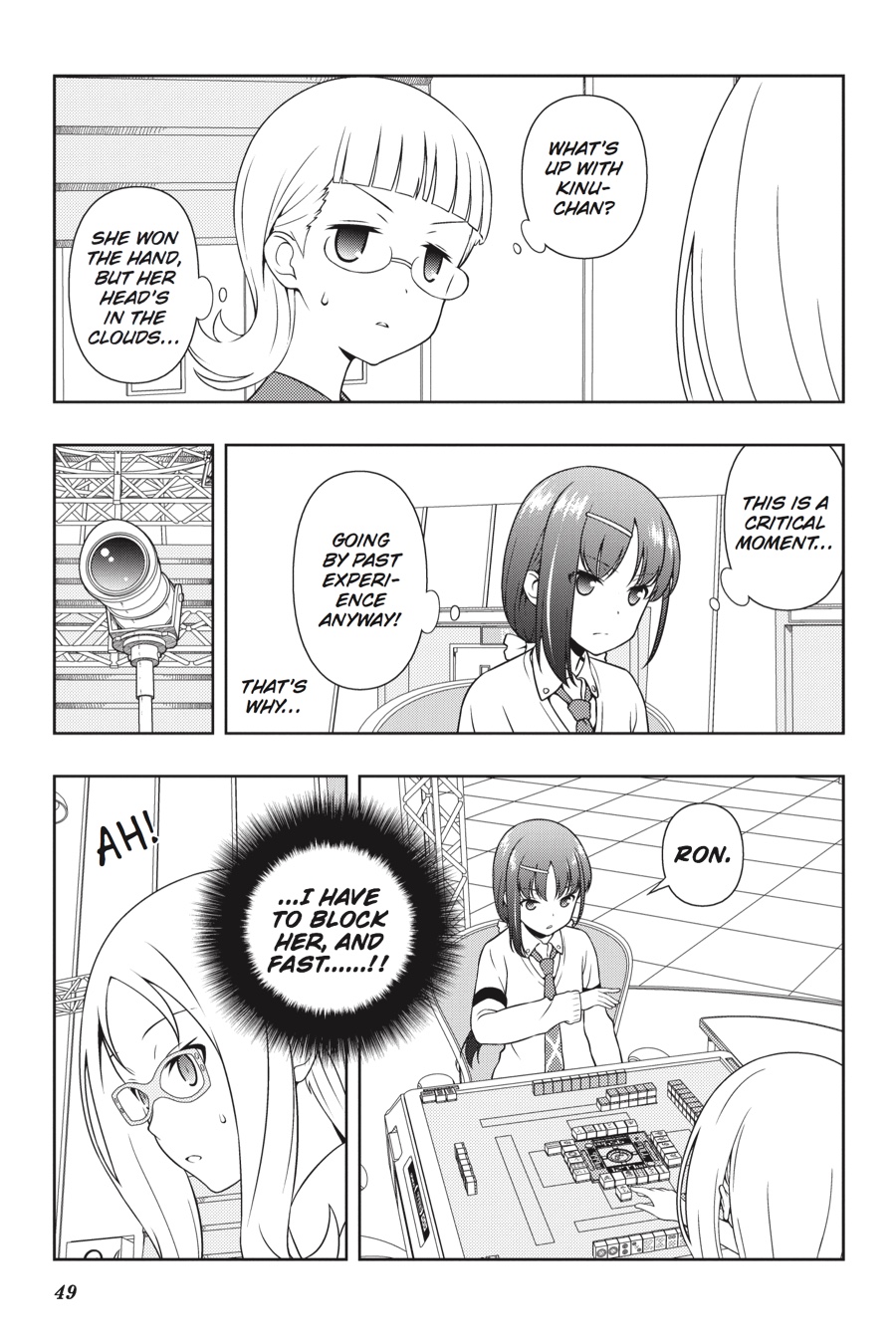 Saki Chapter 181 page 11 - Chapter 181: Hand 181