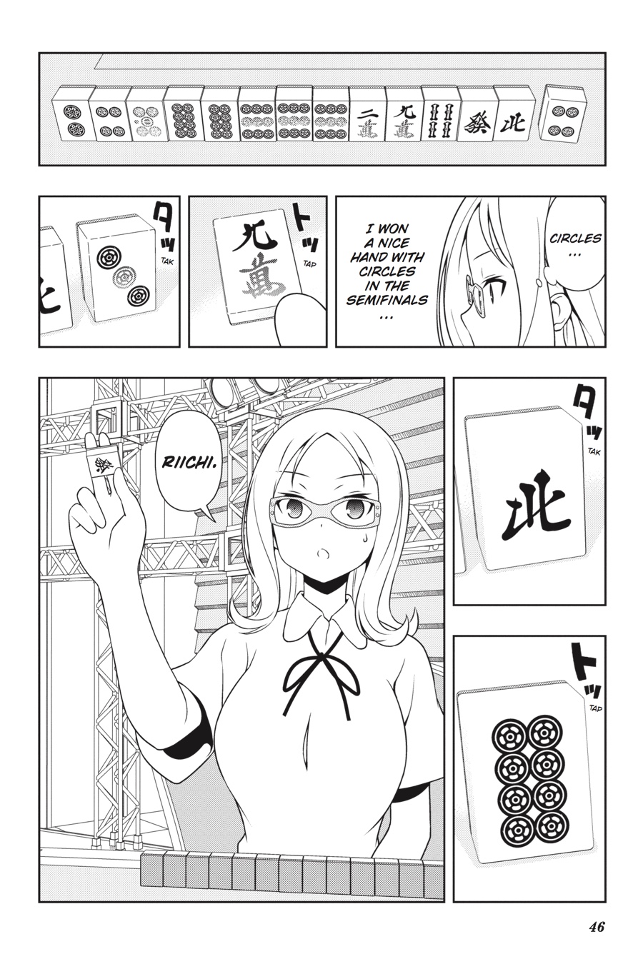 Saki Chapter 181 page 8 - Chapter 181: Hand 181