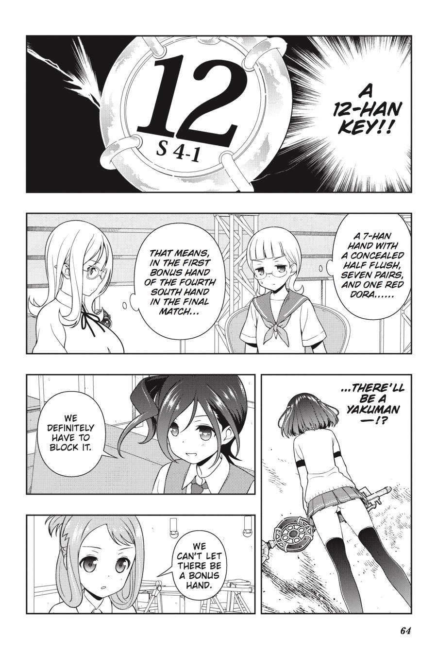 Saki Chapter 182 page 11 - Chapter 182: Hand 182