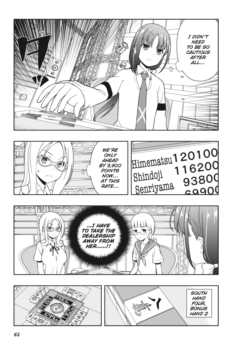 Saki Chapter 182 page 12 - Chapter 182: Hand 182