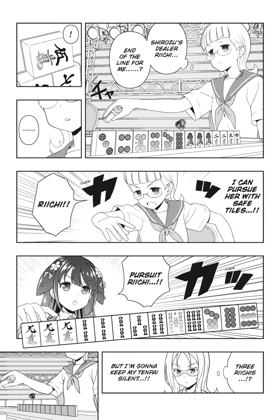 Saki Chapter 182 page 14 - Chapter 182: Hand 182