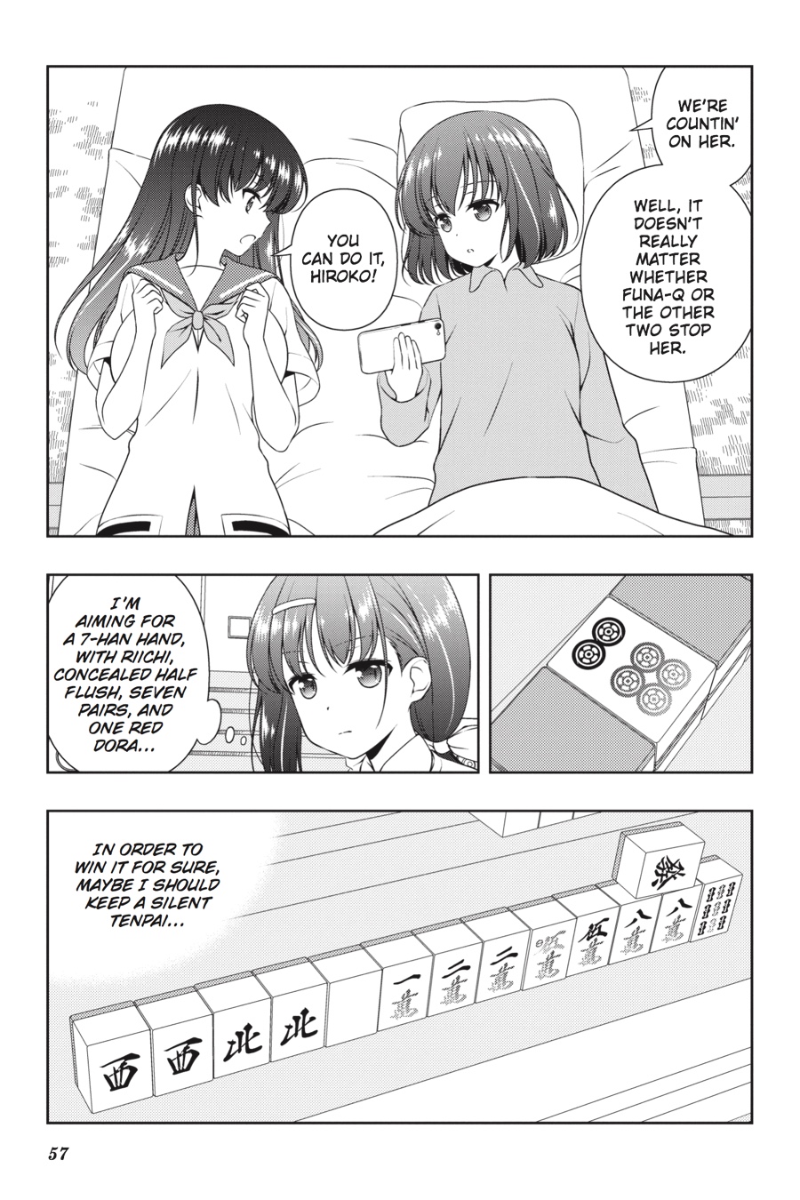 Saki Chapter 182 page 4 - Chapter 182: Hand 182
