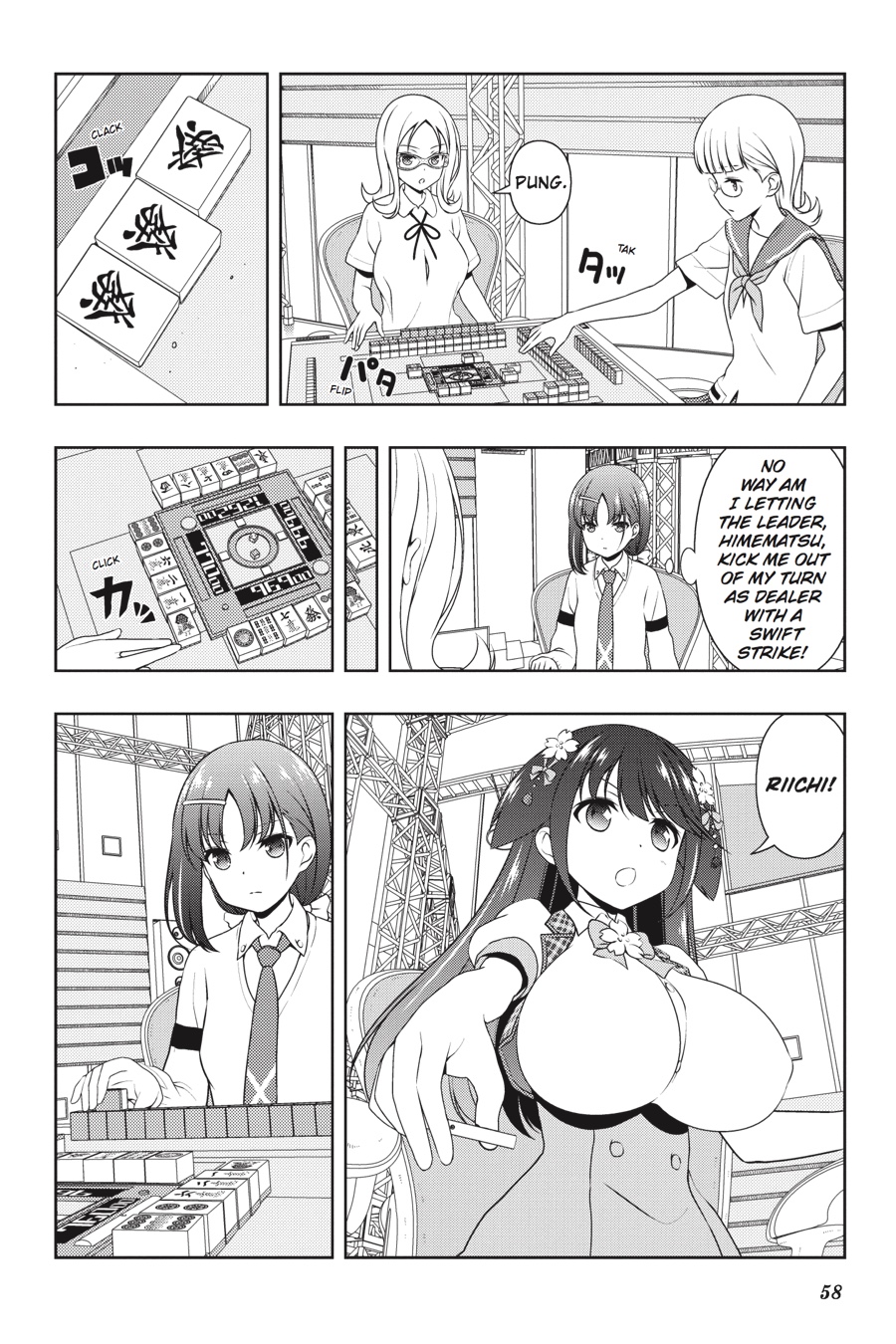 Saki Chapter 182 page 5 - Chapter 182: Hand 182