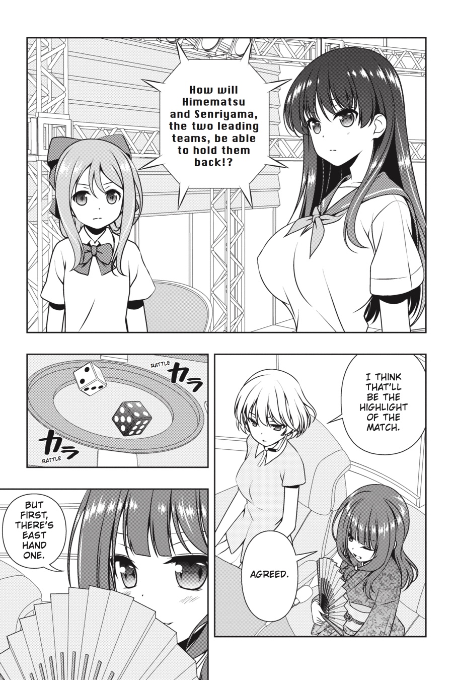 Saki Chapter 183 page 13 - Chapter 183: Hand 183