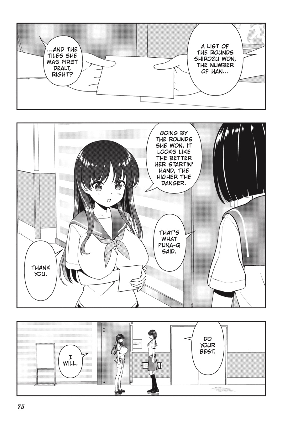 Saki Chapter 183 page 5 - Chapter 183: Hand 183