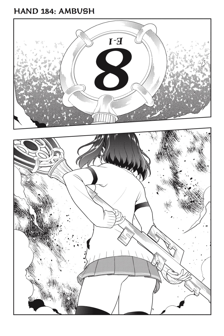 Saki Chapter 184 page 1 - Chapter 184: Hand 184