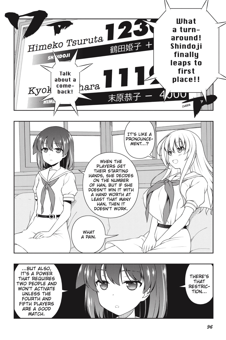 Saki Chapter 184 page 10 - Chapter 184: Hand 184