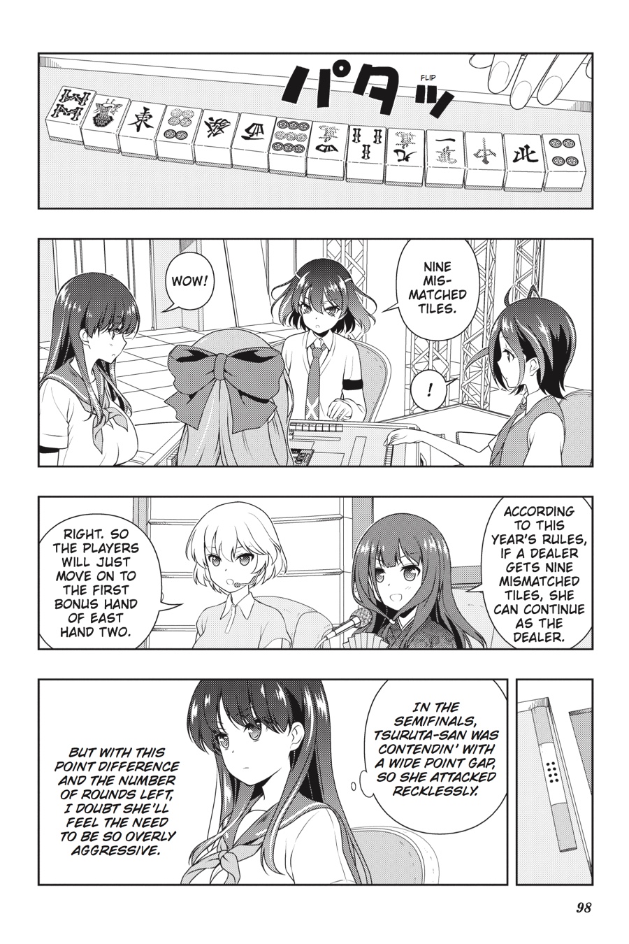 Saki Chapter 184 page 12 - Chapter 184: Hand 184