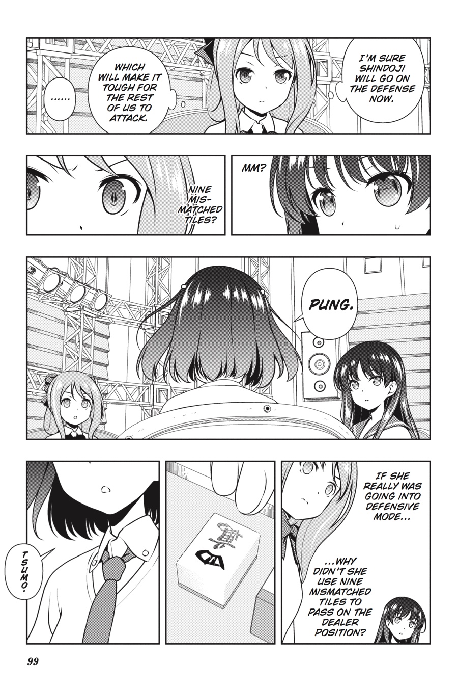 Saki Chapter 184 page 13 - Chapter 184: Hand 184