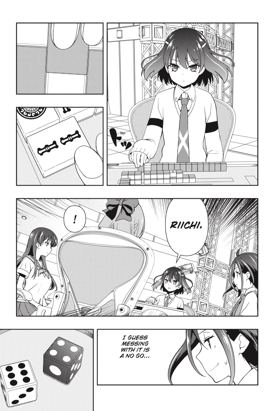 Saki Chapter 184 page 8 - Chapter 184: Hand 184