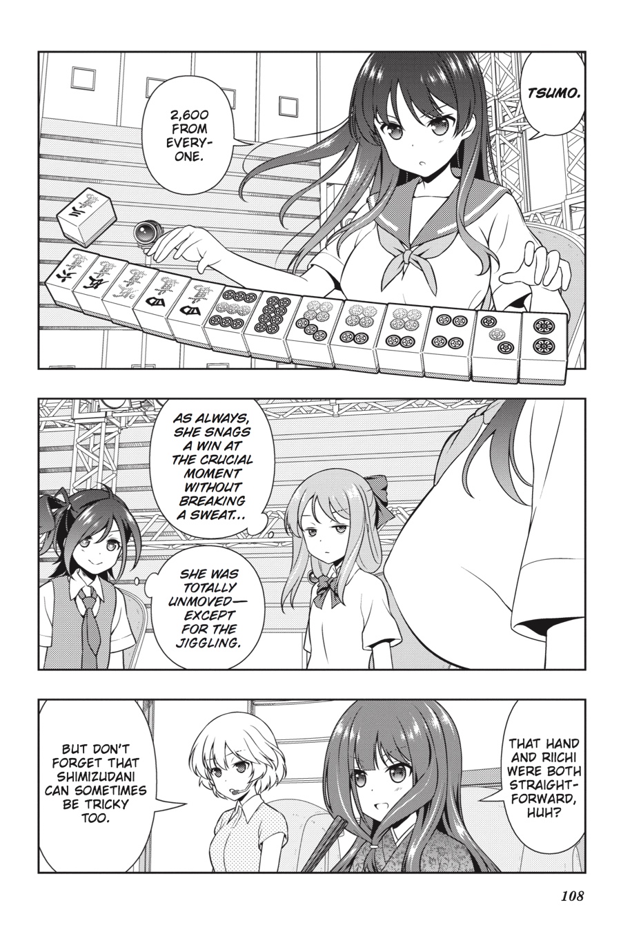 Saki Chapter 185 page 8 - Chapter 185: Hand 185