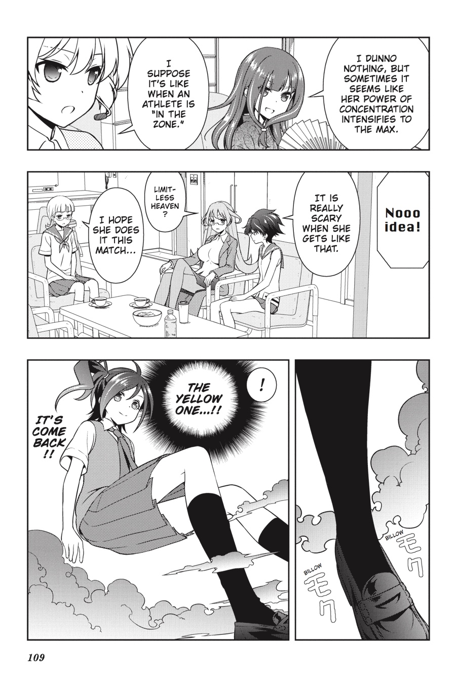 Saki Chapter 185 page 9 - Chapter 185: Hand 185