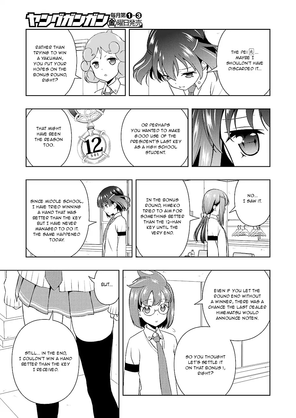 Saki Chapter 189 page 12 - Chapter 189: Succession