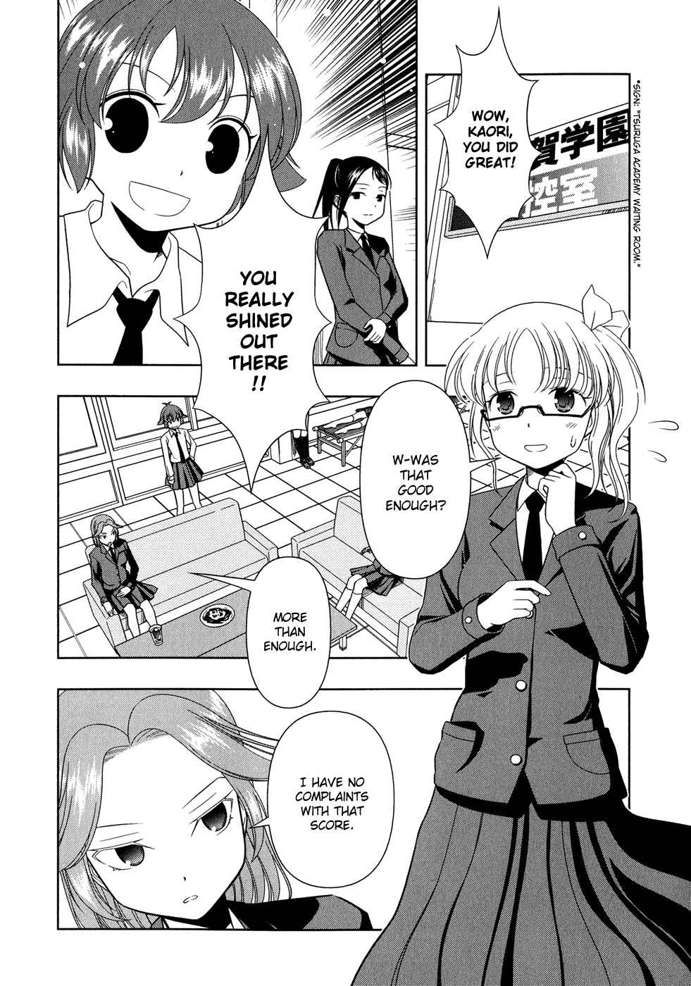 Saki Chapter 19 page 12 - Chapter 19: Omen